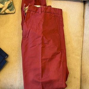 Mens’ RED pants ready for summer!